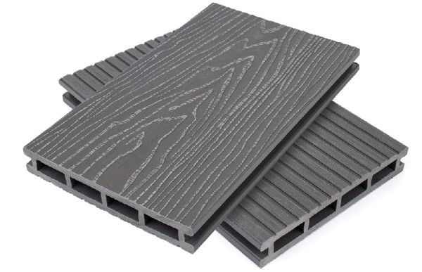 Террасная доская ДПК NanoWood Nature 3D пустотелая Серый купить в Архангельске