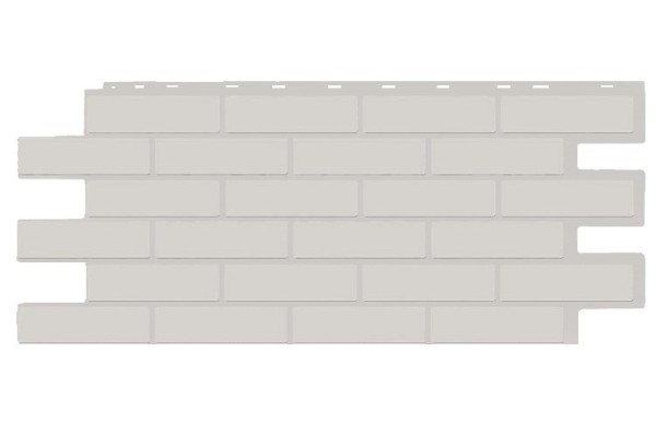 Фасадная панель T-Siding Кирпич Модерн Эко Уайт купить в Архангельске