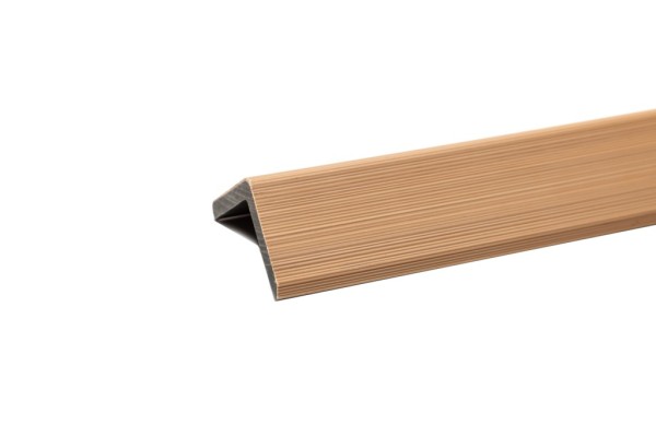 Уголок торцевой Ecodecking Скай коэкструзия 45х45х3000 Бук купить в Архангельске Уголок торцевой Ecodecking Скай коэкструзия 45х45х3000 Бук купить в Архангельске