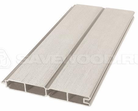Заборный профиль из ДПК Savewood SW Agger матовый бежевый купить в Архангельске